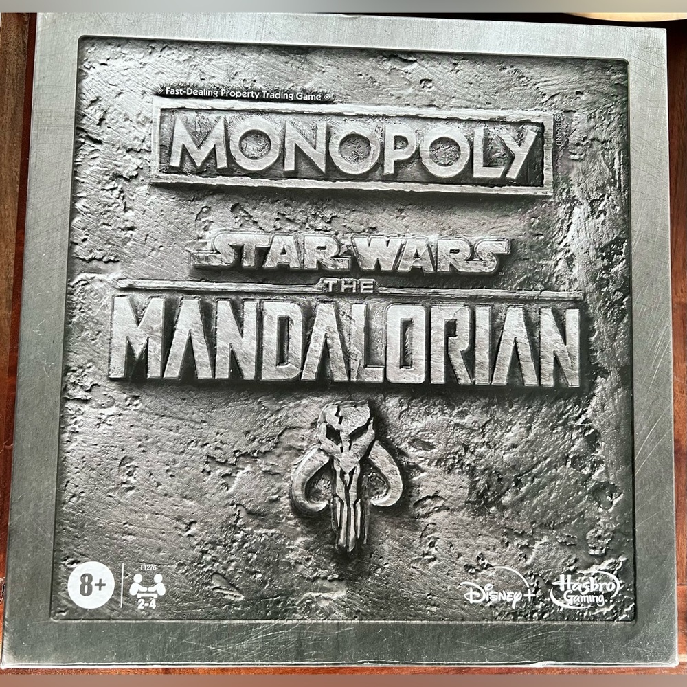 Hasbro Monopoly Star Wars The Mandalorian Board Game - Gray